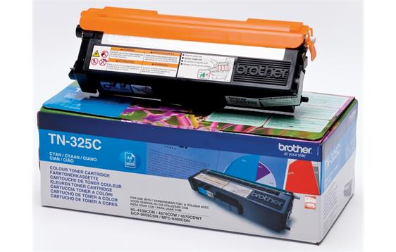 772600 Brother TN325C Toner BROTHER TN325C 3.5K bl&#229; 